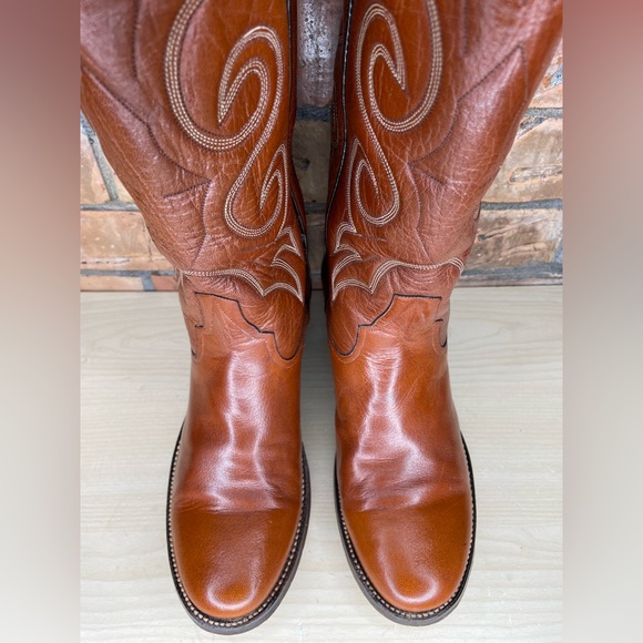 Handmade Women’s  Western Cowboy Riding Boots Size 7B - Picture 6 of 10